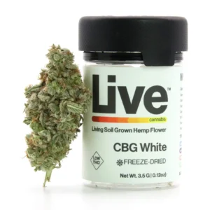 LIVE | CBG 'The White' Hemp Flower