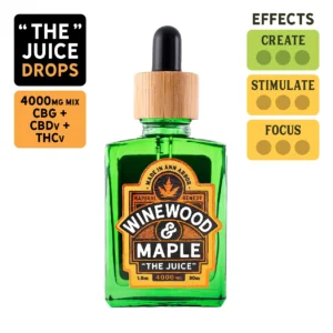 Winewood & Maple | CBG + THCv + CBDv 'The Juice' Drops