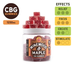 Winewood & Maple | CBG Gummies