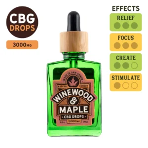 Winewood & Maple | CBG Drops