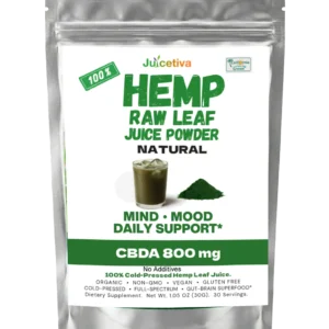 JuiceTiva | Original Raw Hemp Leaf Juice Powder