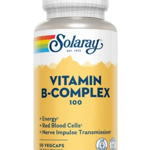 Solaray Vitamin B-Complex 100, 50 VegCaps