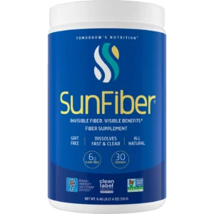 Tomorrow’s Nutrition Sunfiber Original, 210 g tub with 30 servings